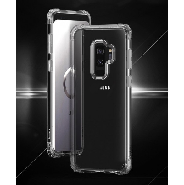 Genomskinligt och väldigt snyggt skydd till Samsung Galaxy S9 Plus G965.