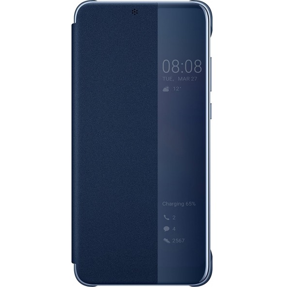 Huawei Smart View Cover Vikbart Fodral Till Huawei P20 - Blå(51992359)