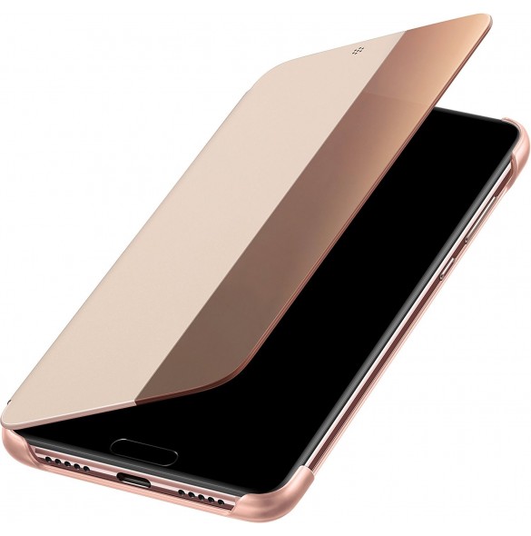 Huawei 51992357 S-View Cover Vikbart Fodral Till Huawei P20 - Rosa