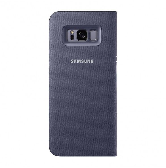 Samsung EF-NG955PVE LED View Cover Vikbart Fodral Till Samsung Galaxy S8 Plus - Violett