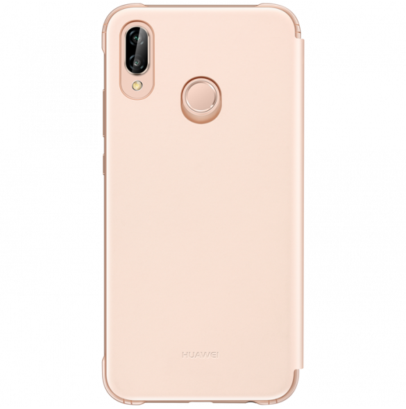 Huawei S-View Cover Vikbart Fodral Till Huawei P20 Lite - Rosa(51992315)