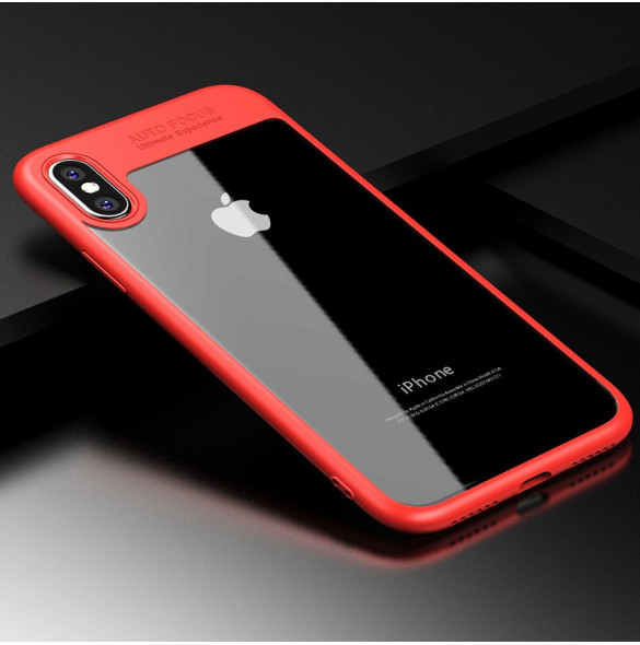 Rött och väldigt snyggt fodral för iPhone XS / X.