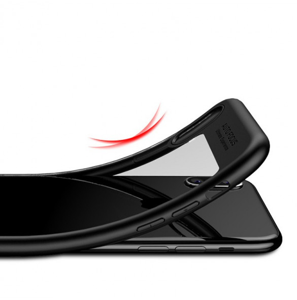 Din telefon skyddas av detta skydd från iPaky.
