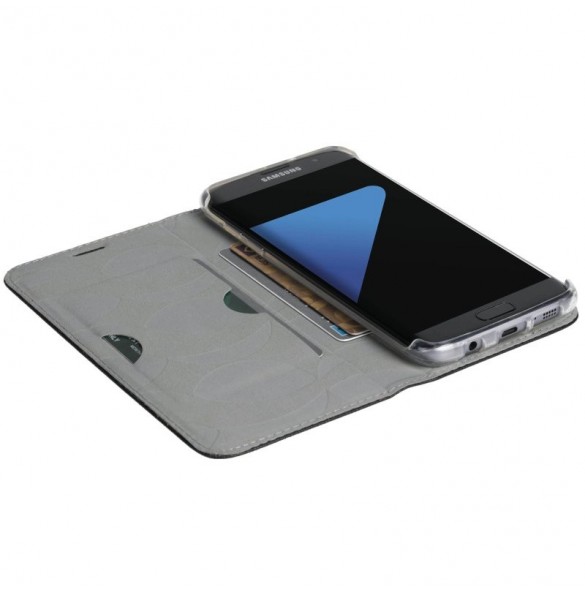 Krusell Malmö Folio Wallet till Samsung Galaxy S8 Plus, Malmö Folio Wallet - Svart