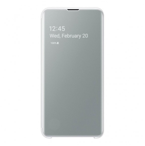 Vitt och mycket snyggt omslag från Samsung.