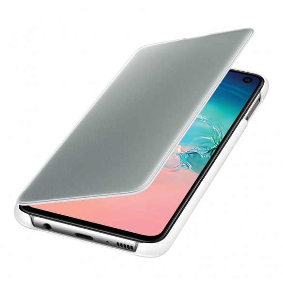 Vitt och mycket snyggt fodral till Samsung Galaxy S10e.