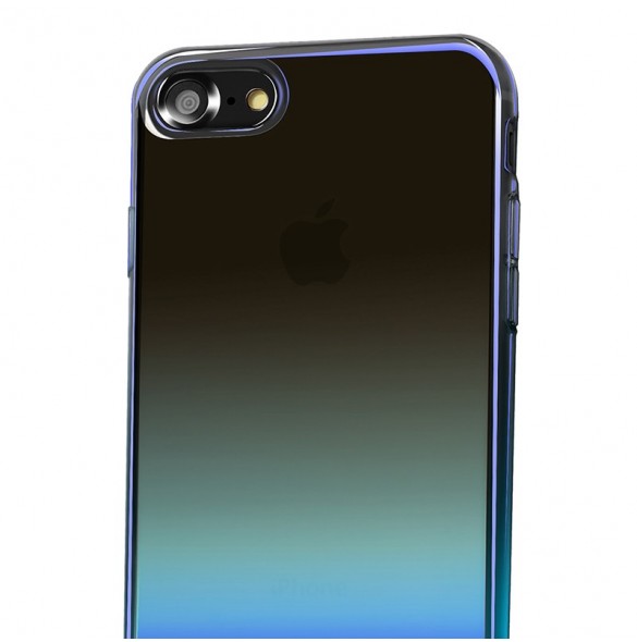 Blått och väldigt snyggt fodral för iPhone 8/7.