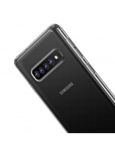Genomskinligt och väldigt snyggt skal till Samsung Galaxy S10 Plus.