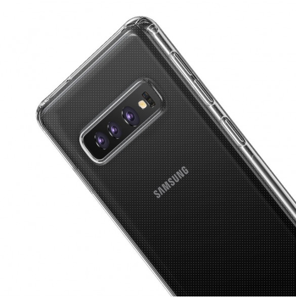 Genomskinligt och väldigt snyggt skal till Samsung Galaxy S10.