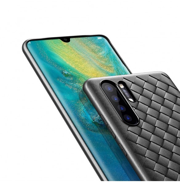 Svart och väldigt snyggt skal till Huawei P30.