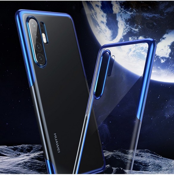 Blått och väldigt snyggt skal till Huawei P30 Pro.