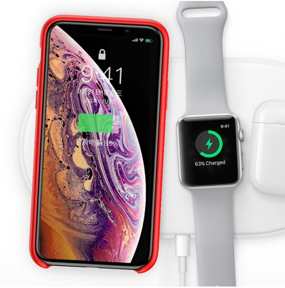 Smart silikonbatterifodral för iPhone XS Max från Baseus