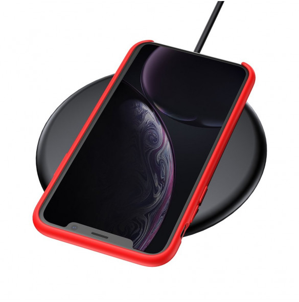 Rött och väldigt snyggt omslag till iPhone XR.
