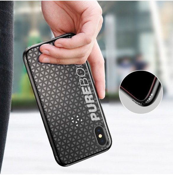 Ett elegant fodral för iPhone XS / X i kvalitativt material.