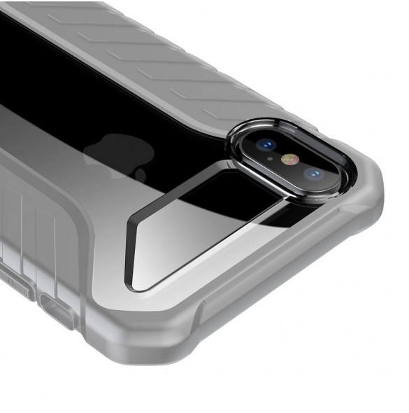 Grått och väldigt snyggt omslag till iPhone XS Max.