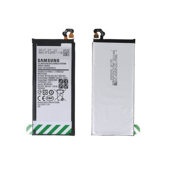 Samsung EB-BA720ABE Batteri Till Samsung Galaxy A7 (2017) 3600mAh Li-Pol - Bulk