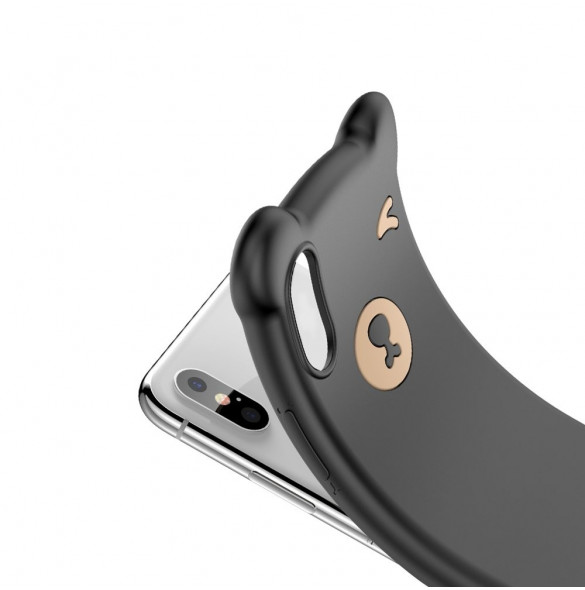 Svart och väldigt snyggt omslag till iPhone XS Max.