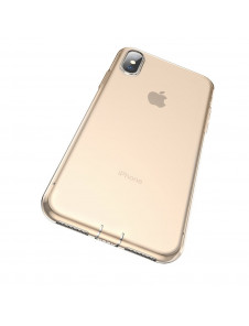 Genomskinligt guld och mycket snyggt skal till iPhone XS Max.