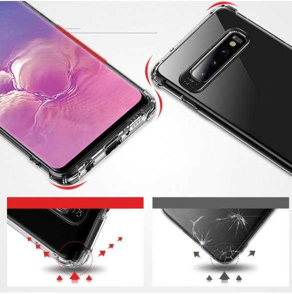 Vackert och pålitligt skyddsfodral Samsung Galaxy S10 Plus.