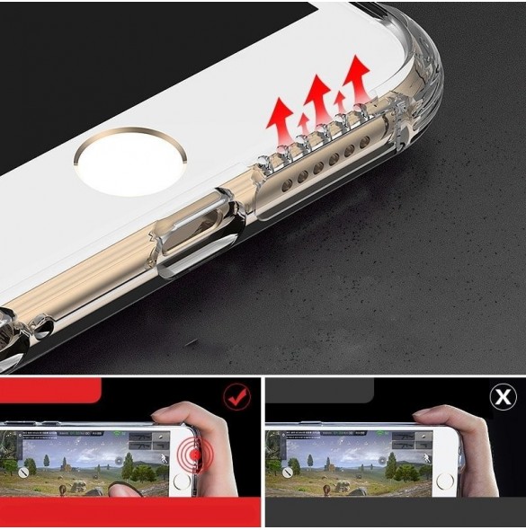 Genomskinligt och väldigt snyggt omslag till iPhone 8 Plus / 7 Plus.