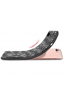 Svart och väldigt snyggt fodral för iPhone 8 Plus / 7 Plus.
