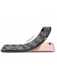 Svart och väldigt snyggt fodral för iPhone 8 Plus / 7 Plus.