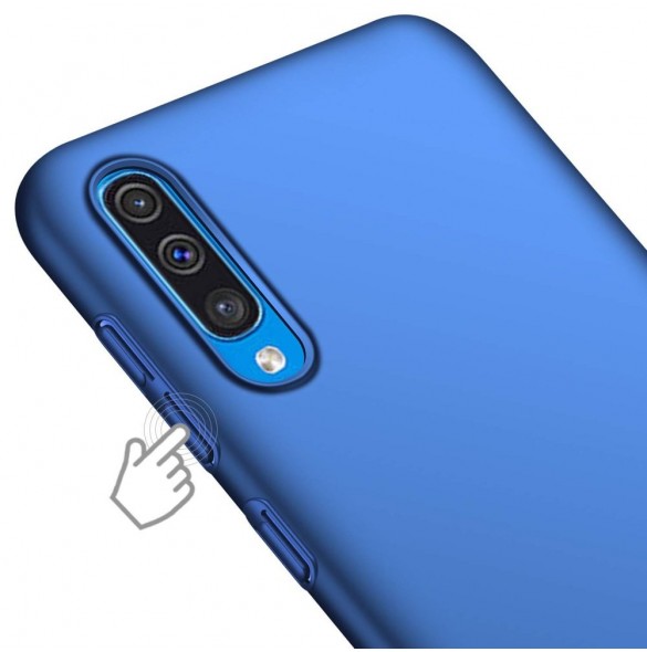 Blått och väldigt elegant lock till Samsung Galaxy A50.