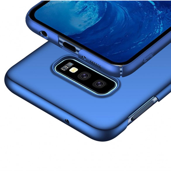 Blått och väldigt snyggt fodral till Samsung Galaxy S10e.