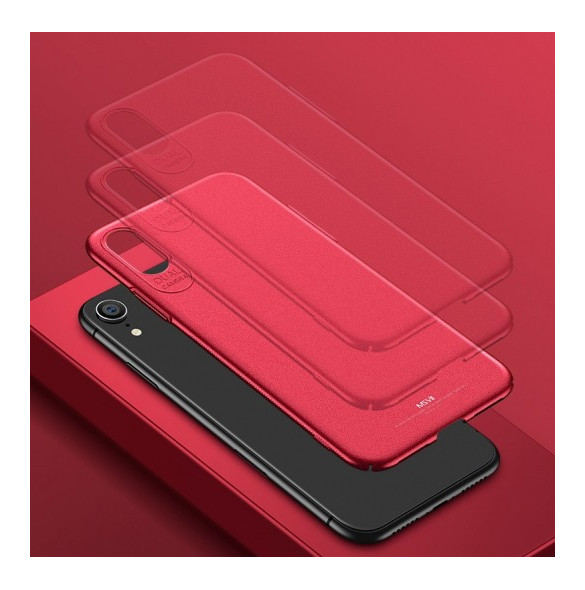 Rött och väldigt snyggt fodral för iPhone XR.