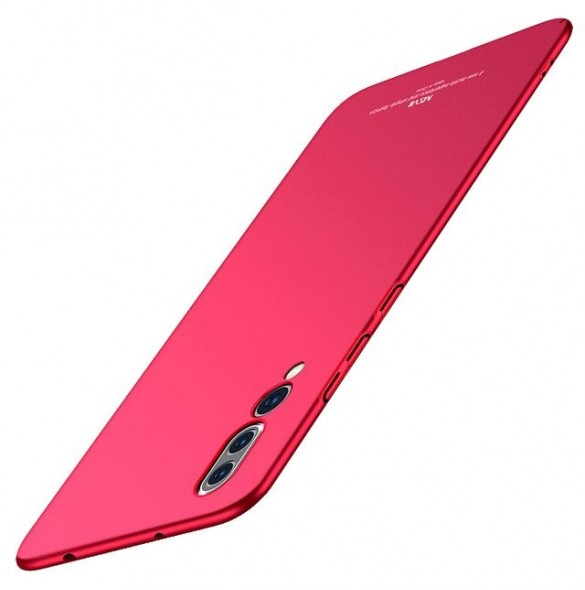 Rött och mycket snyggt fodral till Huawei P20 Pro.