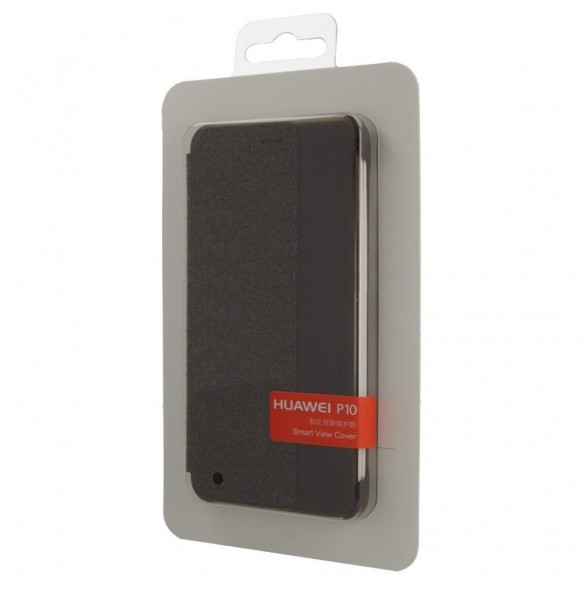 Huawei S-View Case Vikbart Fodral Till Huawei P10 - Mörkgrå (51991887)