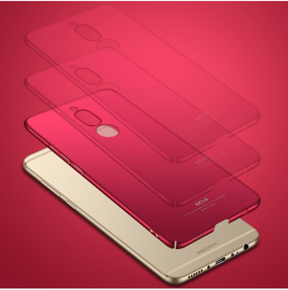 Rött och väldigt elegant lock till Huawei Mate 10 Lite.