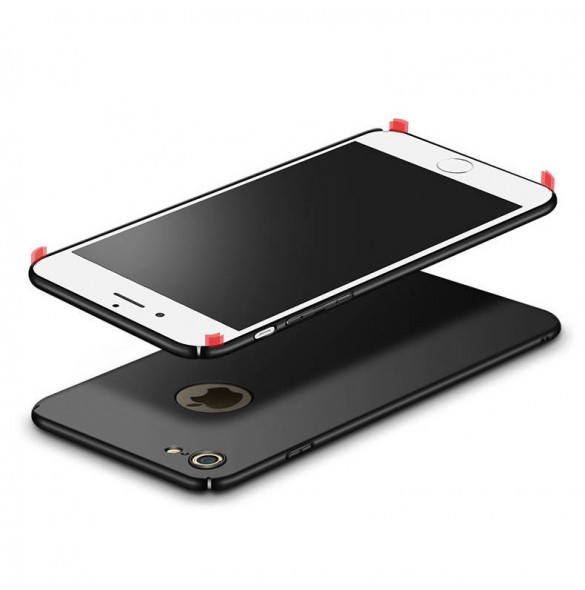 Svart och väldigt snyggt fodral för iPhone 7.