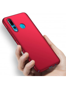 Rött och väldigt snyggt fodral till Huawei P Smart Plus.