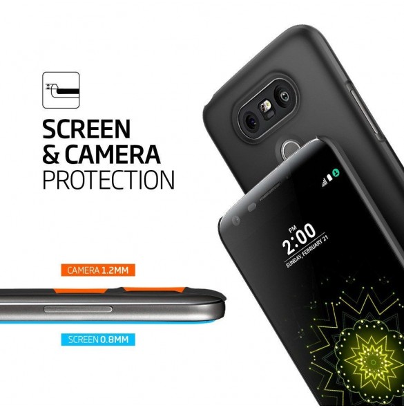 Svart och väldigt elegant lock till LG G6 H870 H873.