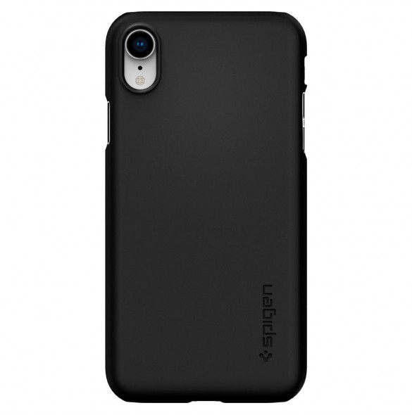 Svart och väldigt snyggt skal till iPhone XR.