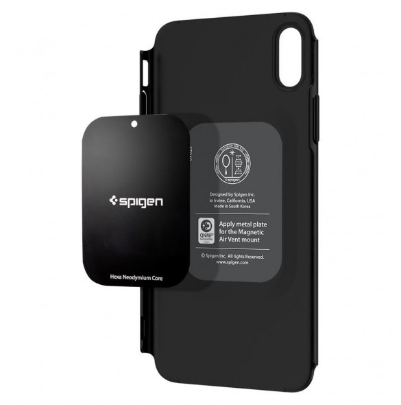 Svart och väldigt snyggt omslag till iPhone XS Max.