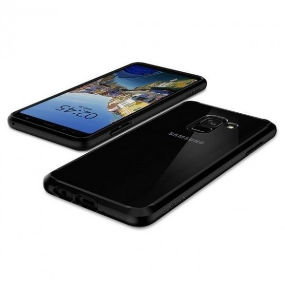 Svart och väldigt snyggt skal till Samsung Galaxy A8 2018 A530.