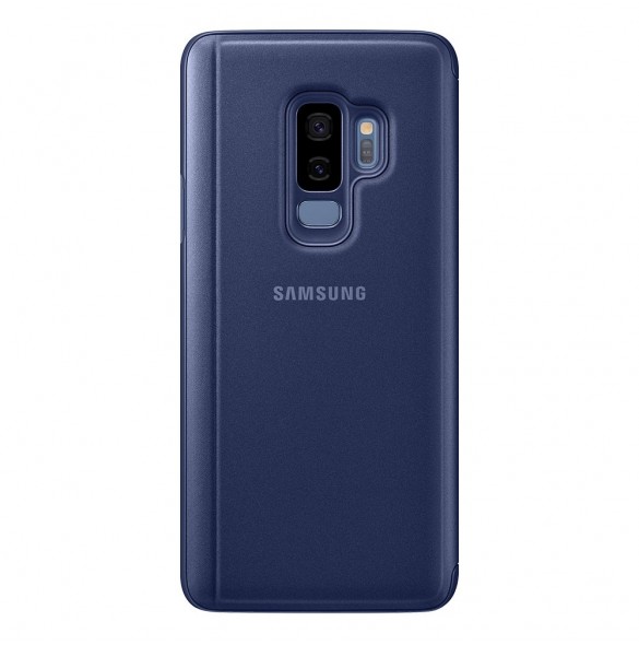 Samsung EF-ZG965CLE Clear View Cover Skal till Samsung Galaxy S9 Plus - Blå