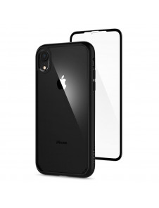 Svart och väldigt snyggt skal till iPhone XR.