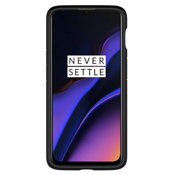 Pistelmetall och mycket snyggt lock till OnePlus 6T.