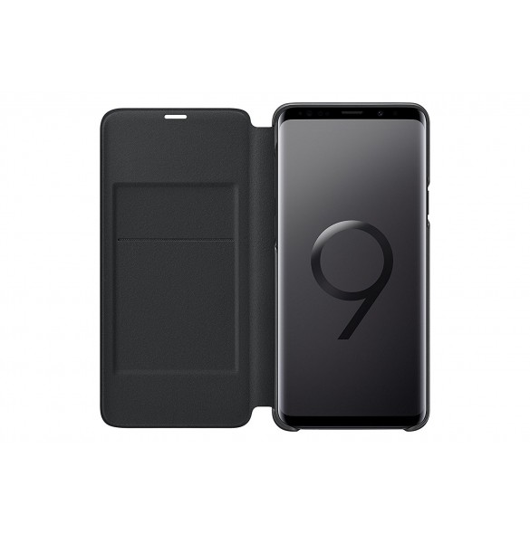 Samsung EF-NG965PBE LED View Cover Vikbart Fodral Till Samsung Galaxy S9 Plus - Svart
