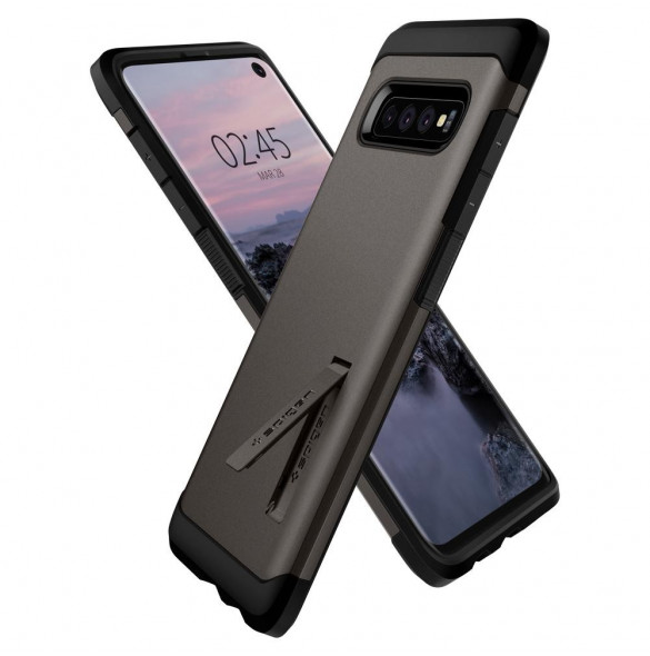 Vackert och pålitligt skyddsfodral Samsung Galaxy S10.