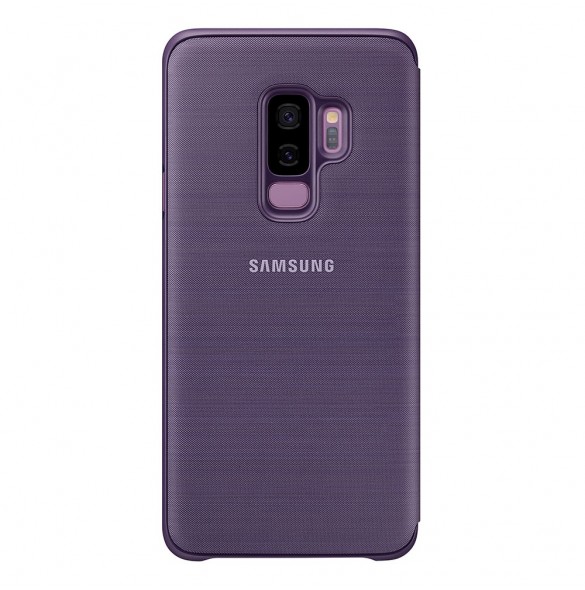 Samsung EF-NG965PVE LED View Cover Vikbart Fodral Till Samsung Galaxy S9 Plus - Lila