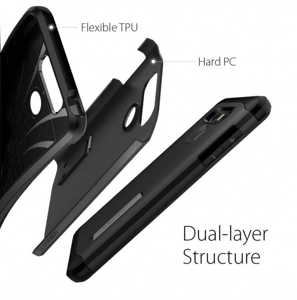 Svart och väldigt elegant lock till LG G6 H870 H873.