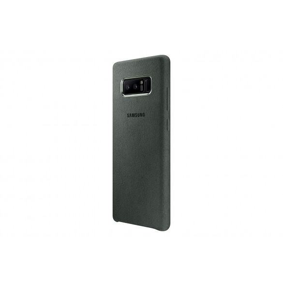 Samsung EF-XN950AKE Alcantera Back Cover Till N950 Galaxy Note 8 - GRÖN