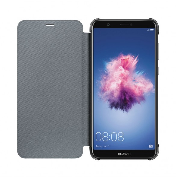 Huawei Flip Cover Vikbart Fodral Till Huawei P Smart - Svart (51992274)
