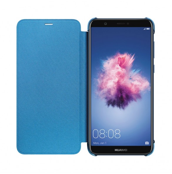 Huawei Flip Cover Vikbart Fodral Till Huawei P Smart - Blå (51992276)