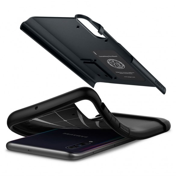 Vackert och pålitligt skyddsfodral Samsung Galaxy A50.