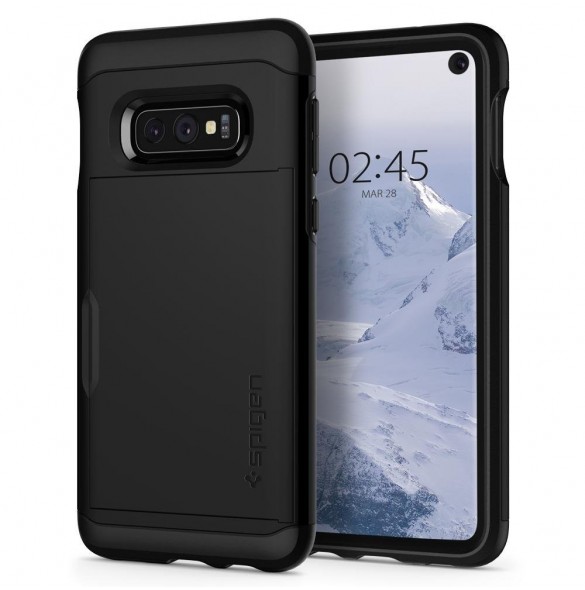 Vackert och pålitligt skyddsfodral Samsung Galaxy S10e.